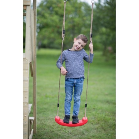 Mänguväljak Junior J7 kollane (liumägi+ronimissein+kiik+piknikulaud)