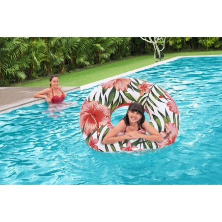 Bestway ujumisrõngas 119 cm TROPICAL PALMS