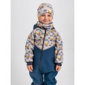 Softshell kombinesoon, cobalt/ehitus