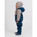 Softshell kombinesoon, cobalt/ehitus