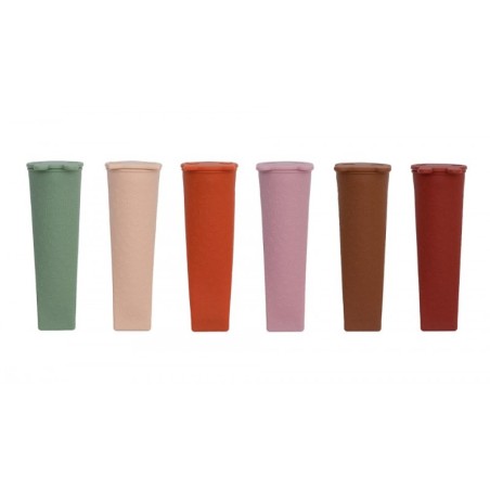 Silikoonist jäätisetuubid, 6 tk, retro