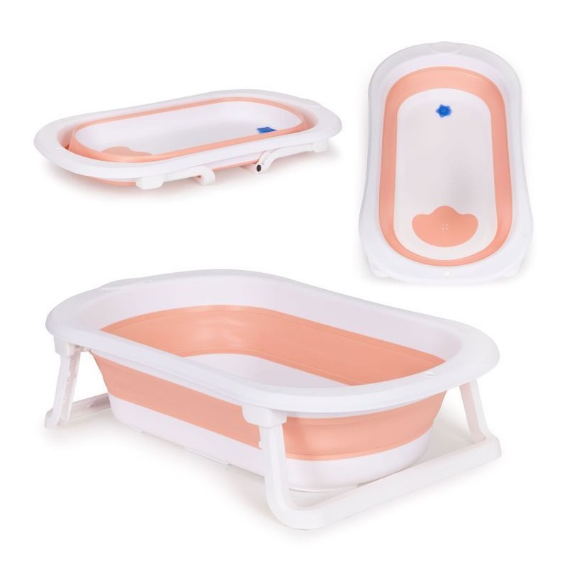 Kokkupandav beebivann roosa