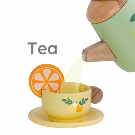 Puidust teekomplekt