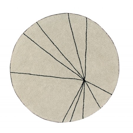 Pestav vaip Trace Beige Ø160 cm