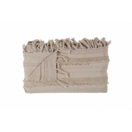 Kootud tekk 125 x 150 cm Air Dune White