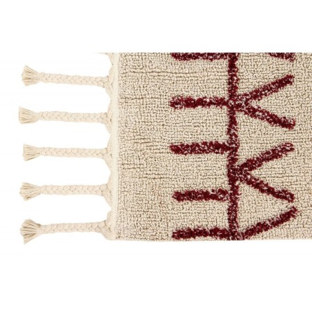 Pestav vaip Bereber Burgundy 140x200 cm