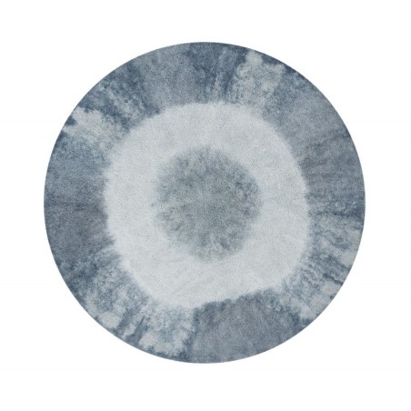Pestav vaip Tie-Dye Vintage Blue Ø150