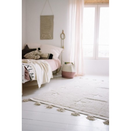 Pestav vaip Hippy Stars Natural 120 x 175 cm