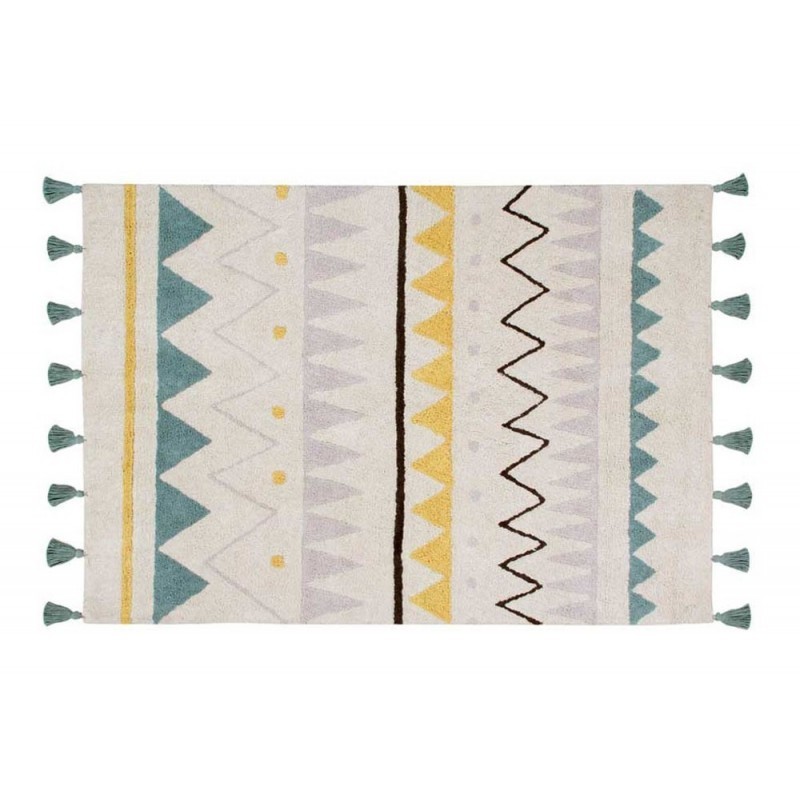 Pestav vaip Azteca Natural Vintage Azul 120 x 160 cm