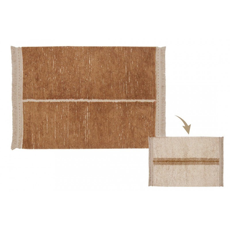 Pestav vaip kahepoolne Duetto Toffee 140x200 cm