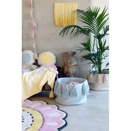 Pom Pom vanik Tie-Dye Pink