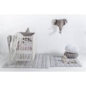 Pestav vaip Trenzas Pearl Soft Grey 120x160 cm