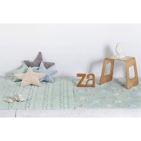Pestav vaip Trenzas Soft Mint 120 x 160 cm