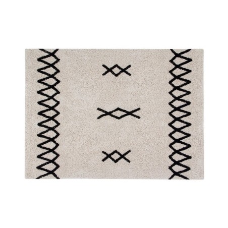 Pestav vaip Atlas Natural Black 120x160 cm