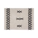 Pestav vaip Atlas Natural Black 120x160 cm