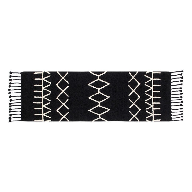 Pestav vaip Bereber Black 80 x 230 cm