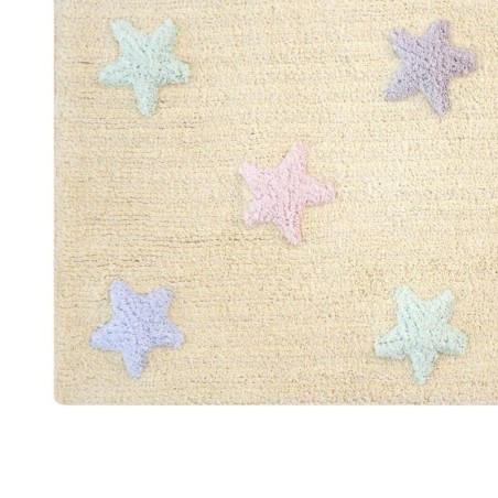 Pestav vaip Tricolor Star Vanilla 120 x 160 cm