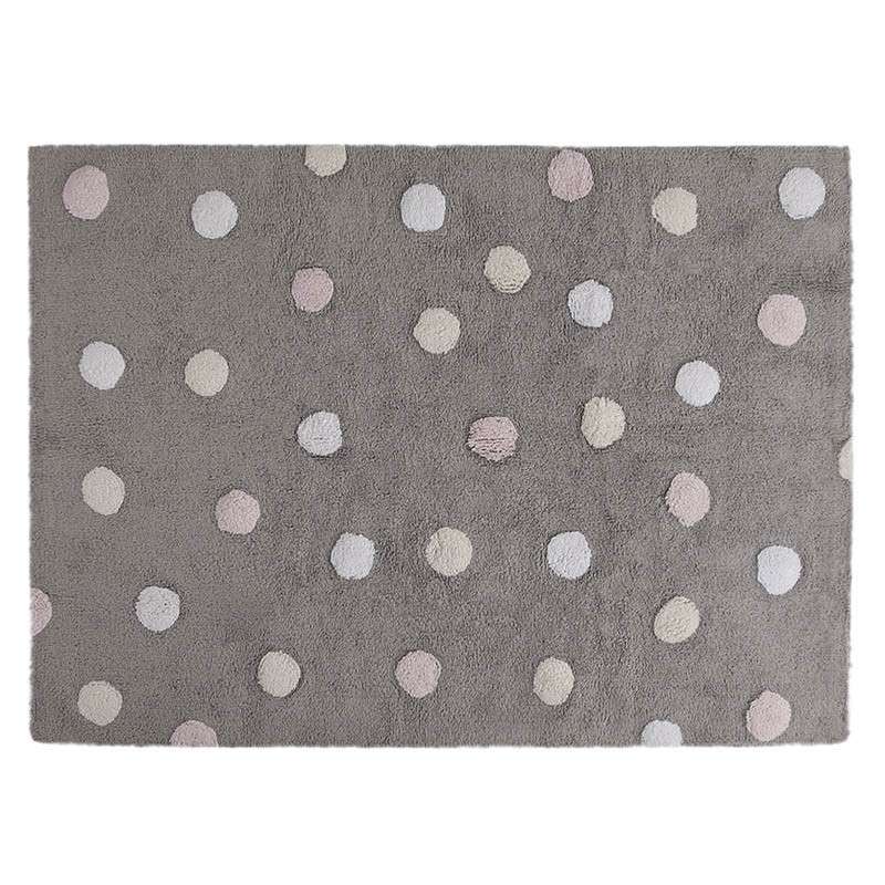 Pestav vaip Topos Tricolor Grey Rosa/Pink 120 x 160 cm