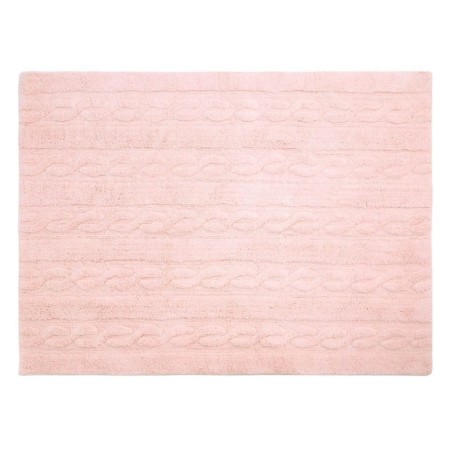 Pestav vaip Trenzas Soft Pink Small 80x120 cm