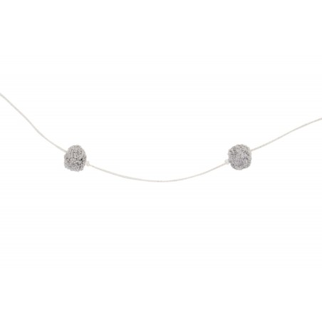 Vanik Candy Necklace Light Grey