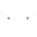 Vanik Candy Necklace Light Grey