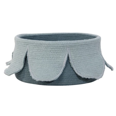 Korv Petals Vintage Blue Dark Green