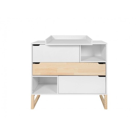 Kummut kolme sahtliga mänd/valge