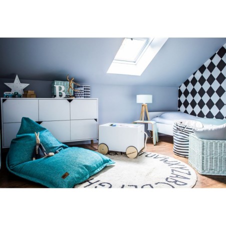 Lotta juuniorvoodi 90x200 snow valge