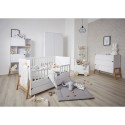 Lotta kahe uksega riidekapp snow valge
