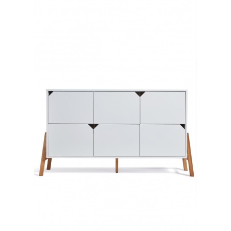 Lotta 6 sahtliga kummut snow valge