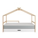 Tipi majavoodi 90x200 cm sahtliga