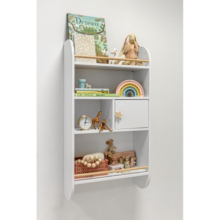 Lastetoa seinariiul valge