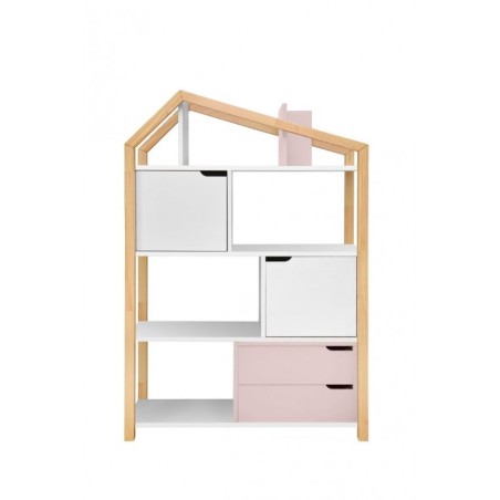 Riiul lastetuppa roosa