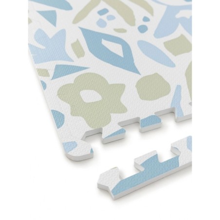 Mängumatt puslematt FLORA sinine 120x180 cm