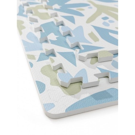 Mängumatt puslematt FLORA sinine 120x180 cm