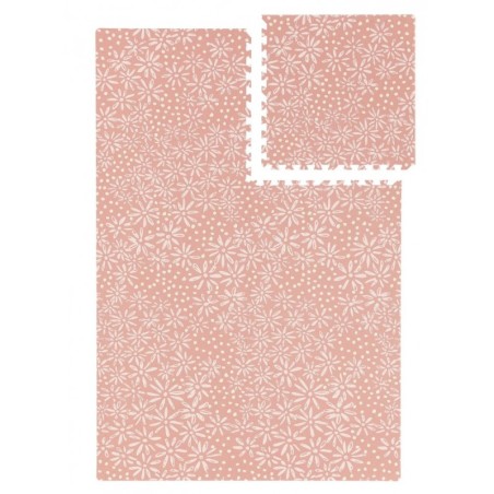 Mängumatt puslematt DAISY roosa 120x180 cm