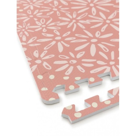 Mängumatt puslematt DAISY roosa 120x180 cm