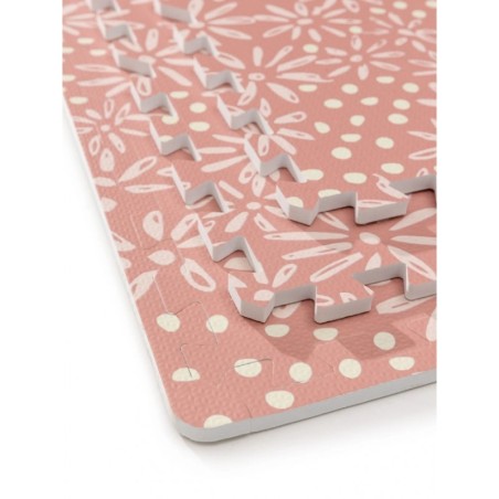 Mängumatt puslematt DAISY roosa 120x180 cm
