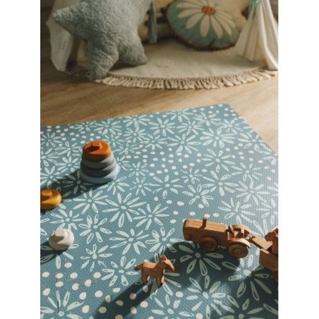Mängumatt puslematt DAISY sinine 120x180 cm