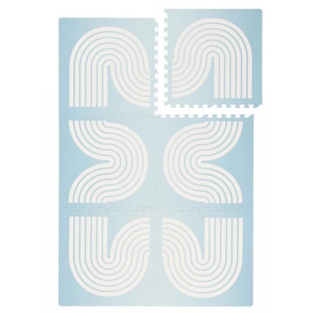 Mängumatt puslematt ARCHIE blue 120x180 cm