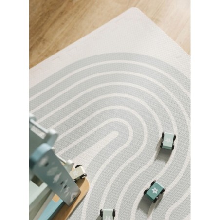 Mängumatt puslematt ARCHIE kreem/hall 120x180 cm