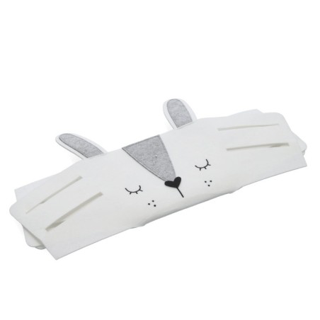 Vildist hoiukorv jänes, valge