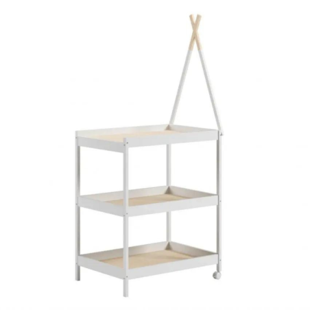 TIPI mähkimislaud valge