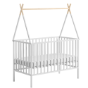 Beebivoodi 120x60 TIPI valge