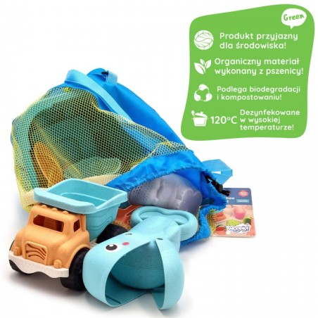 Liivamänguasjade komplekt 9 tk BIOLAGUNEV ORGAANILINE MATERJAL