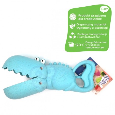 Krokodill liiva- ja veekoguja sinine BIOLAGUNEV Orgaaniline MATERJAL