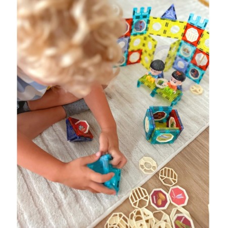 Magnetklotsid loss 98 osaline komplekt