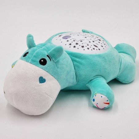 Uneprojektor muusikaga 2in1 Sleeper Hippo