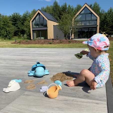 Komplekt 2in1 jaoks liiva ja vanni kilpkonn 8 osa BIOLAGUNEV ORGAANILINE MATERJAL