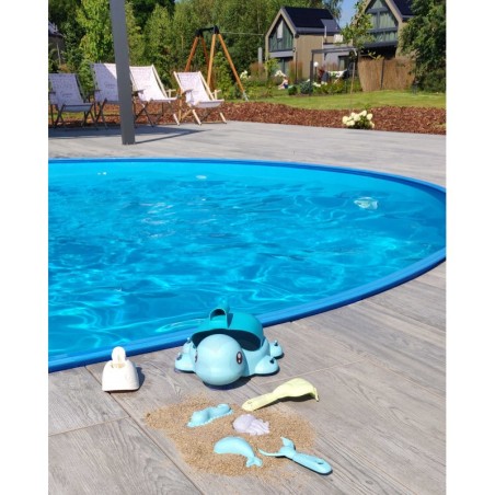 Komplekt 2in1 jaoks liiva ja vanni kilpkonn 8 osa BIOLAGUNEV ORGAANILINE MATERJAL